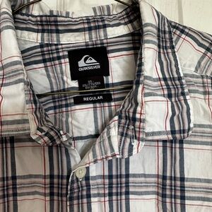 Quicksilver button up shirt sleeve shirt